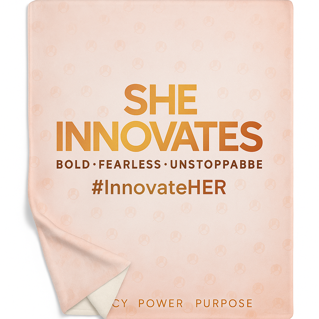 “Wrap Yourself in Power” throw blanket