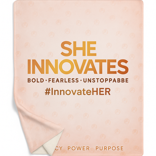 “Wrap Yourself in Power” throw blanket