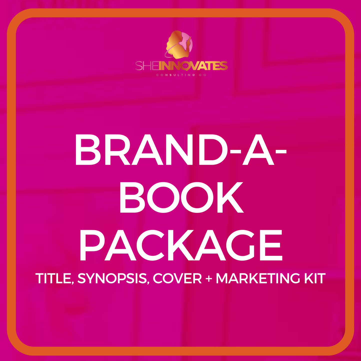 Brand-A-Book Package – Title, Synopsis, Cover + Marketing Kit
