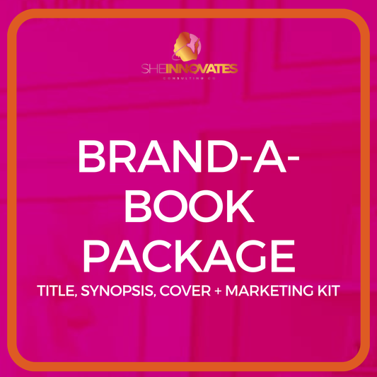 Brand-A-Book Package – Title, Synopsis, Cover + Marketing Kit